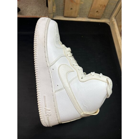 Nike Air Force 1 High-Top Sneakers White Leather Size 6 Mens EU38.5 main image 7